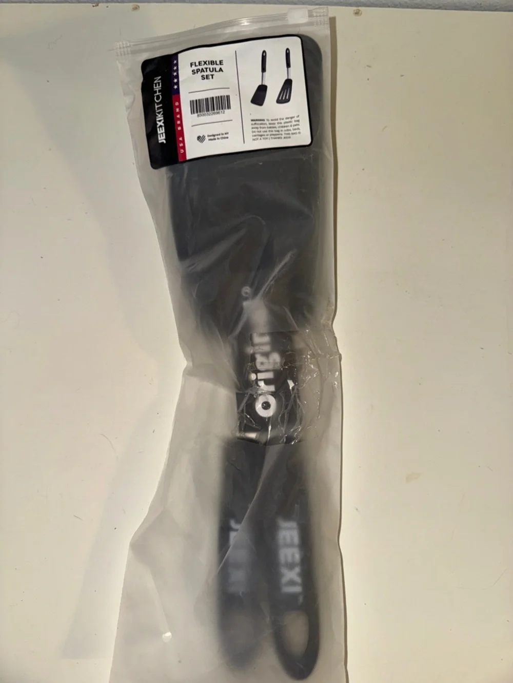 Jeexkitchen Flexible Non-Scratch Silicone  Spatula Set Cookware